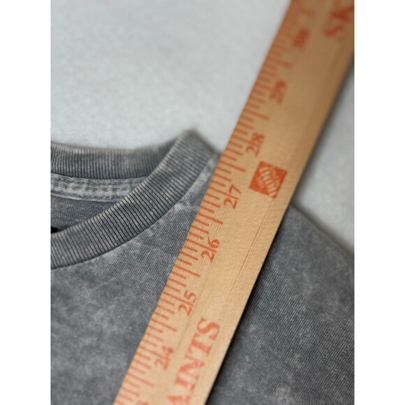 Ice Cube Graphic T-Shirt Men's Medium Gray Mineral Wash Hip Hop Rap Tee - Picture 4 of 5